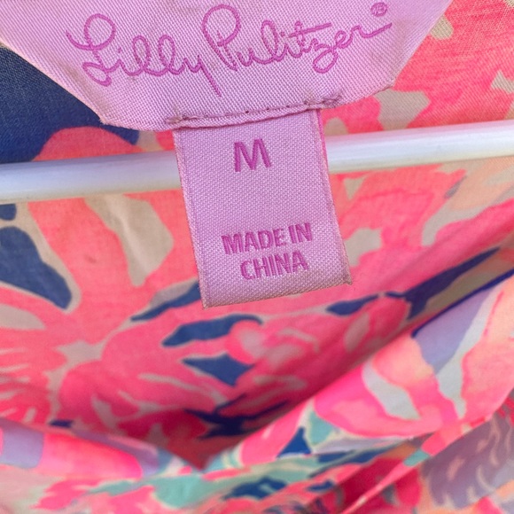 Lilly Pulitzer Multi Playa Hermosa Benicia Tunic - Picture 6 of 6